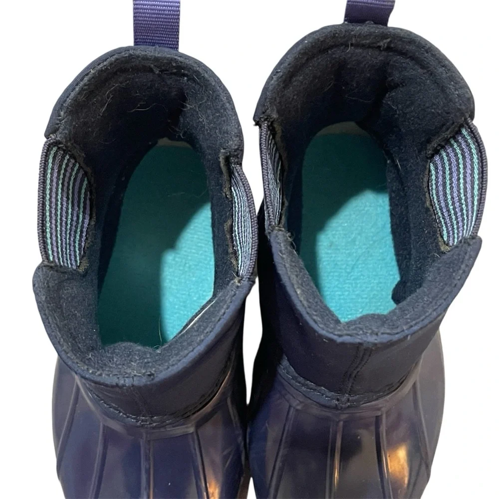 Sperry Unisex Toddler Chelsea Boots 8 Navy Blue Rain